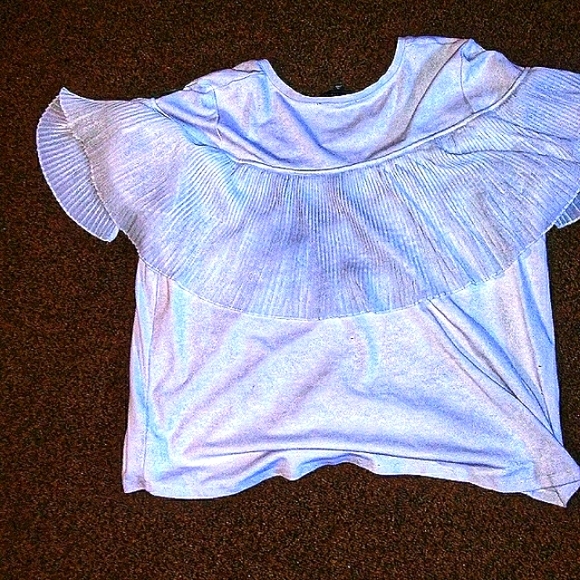 Eloquii pleated cape top - Picture 1 of 3